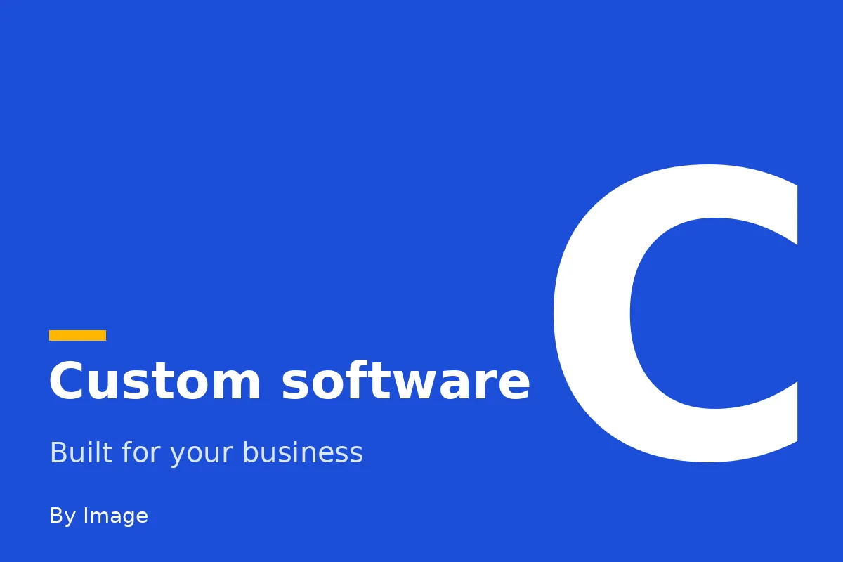 Custom software